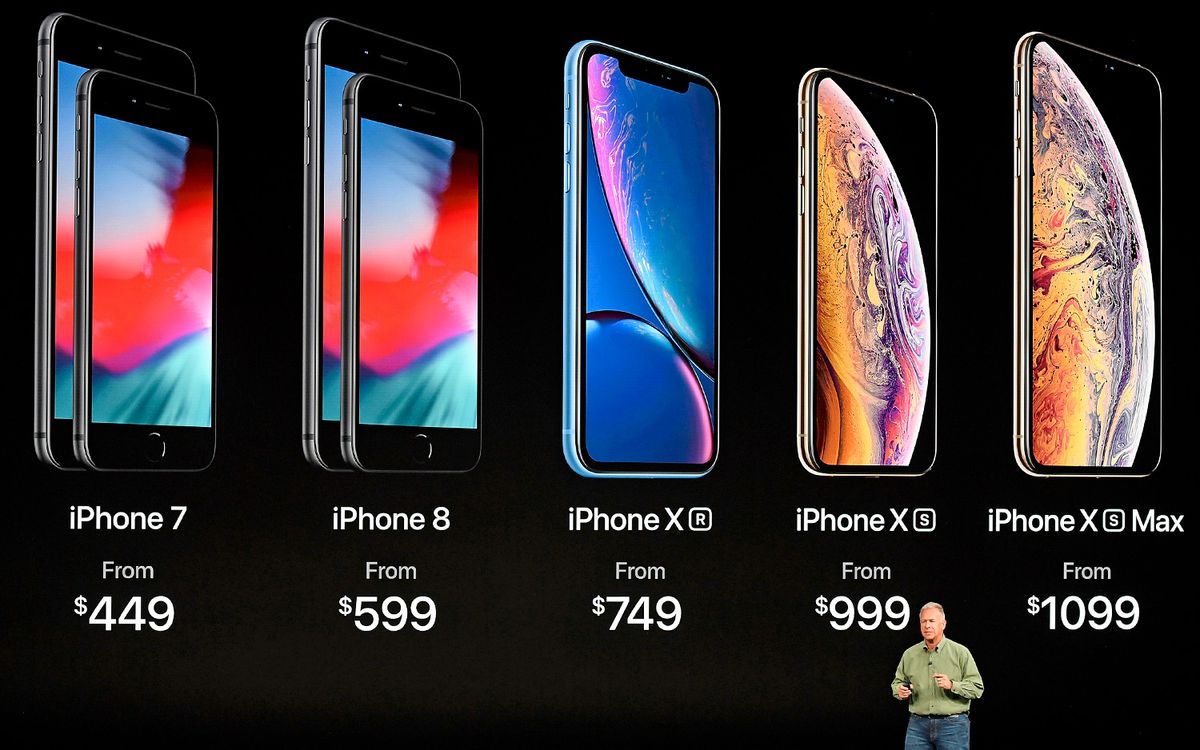 Какие iphone выпускает сейчас apple