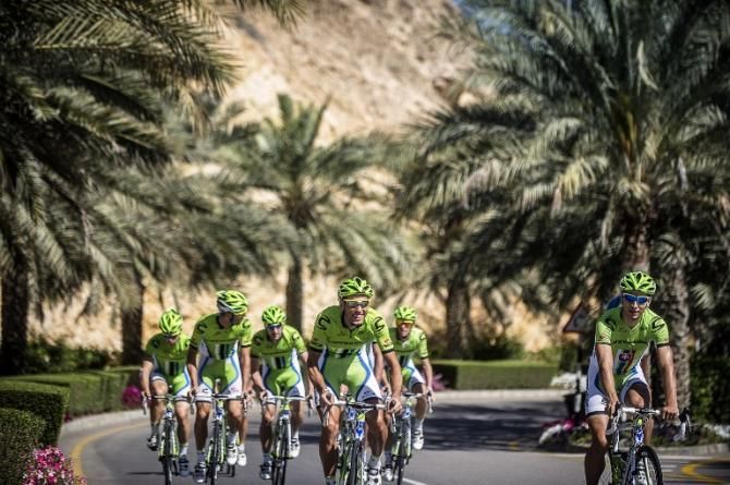 The Cannondale team in Oman