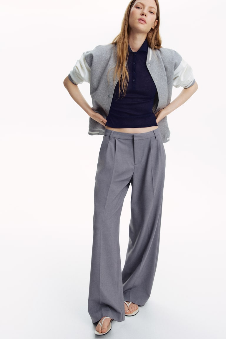 Wide Tailored Trousers