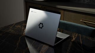 Framework Laptop Chromebook Edition promo image on desk