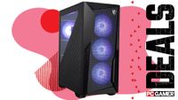 An MSI Codex Z2C gaming PC on a custom PC Gamer Deals background.