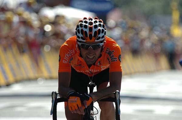 The Spaniard couldn't match the German on the descent.