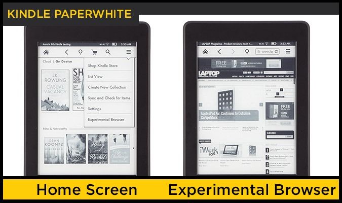 Amazon Kindle Paperwhite 2013 Vs Barnes Noble Nook Glowlight