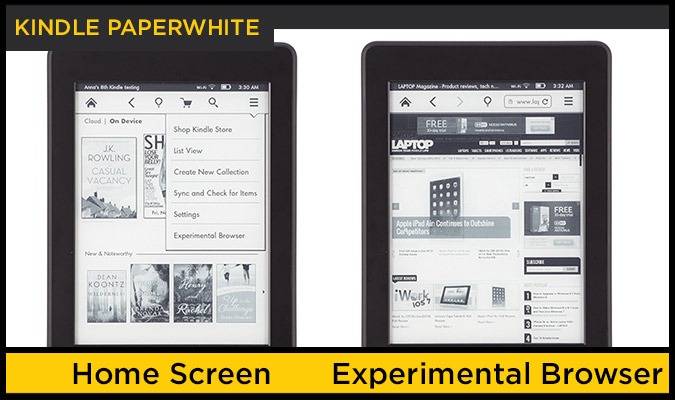 face off interface kindle