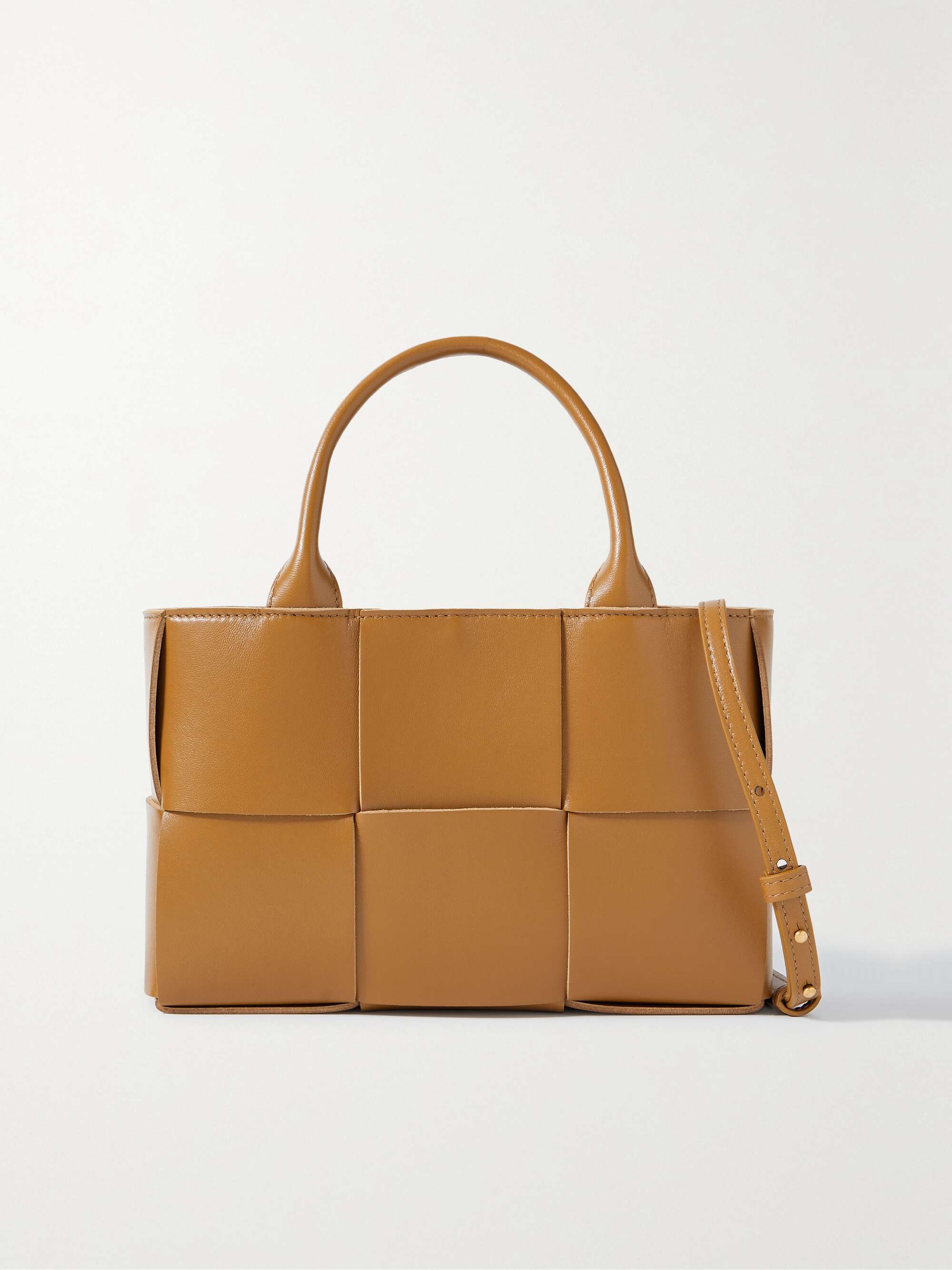 Arco Mini Intrecciato Leather Tote