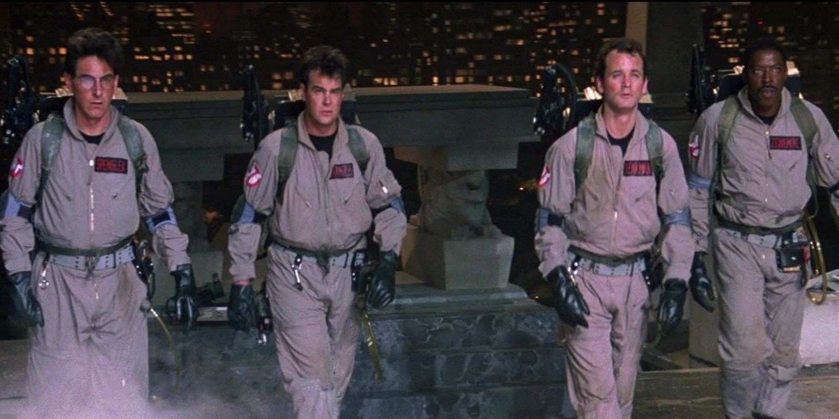 The cast of Ghostbusters (1984)