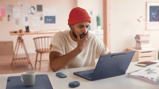 Lenovo Laptop on Table