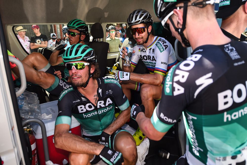 Bora-hansgrohe get ready to race