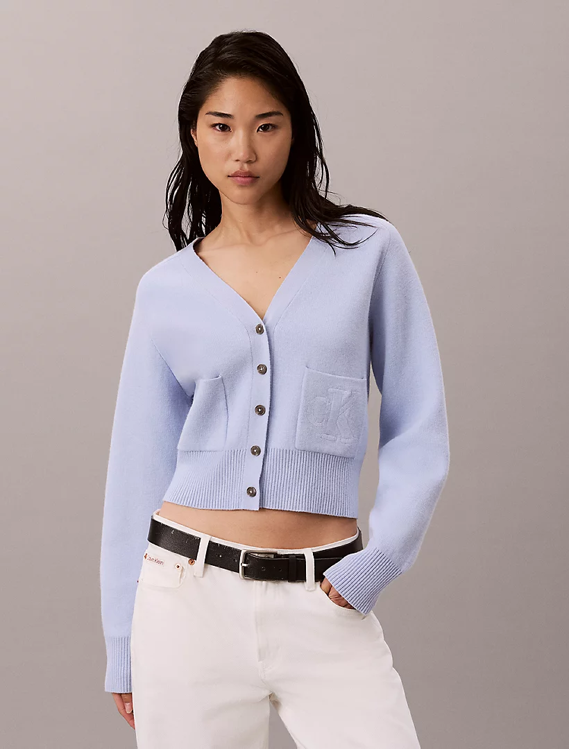 Soft Knit Cotton Wool Cardigan