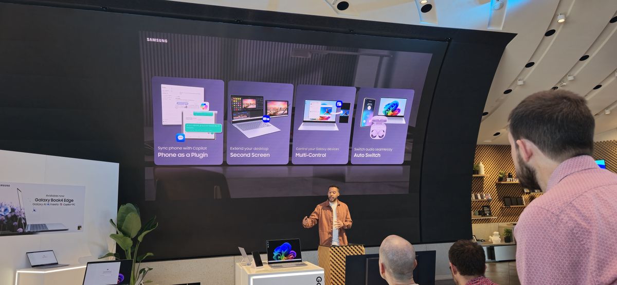 Samsung Galaxy Book4 Edge event