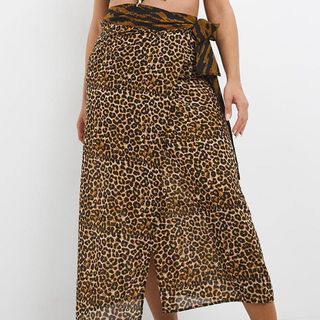 leopard print multi way to wear sarong