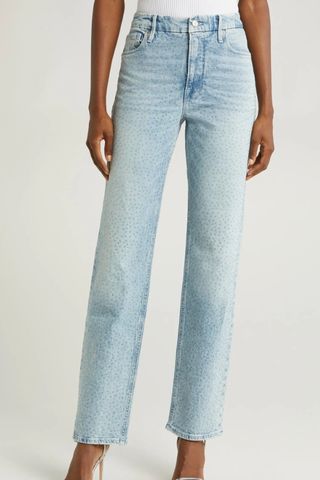 Good Icon High Waist Straight Leg Jeans