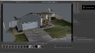 Image of a house in NVIDIA Studio.