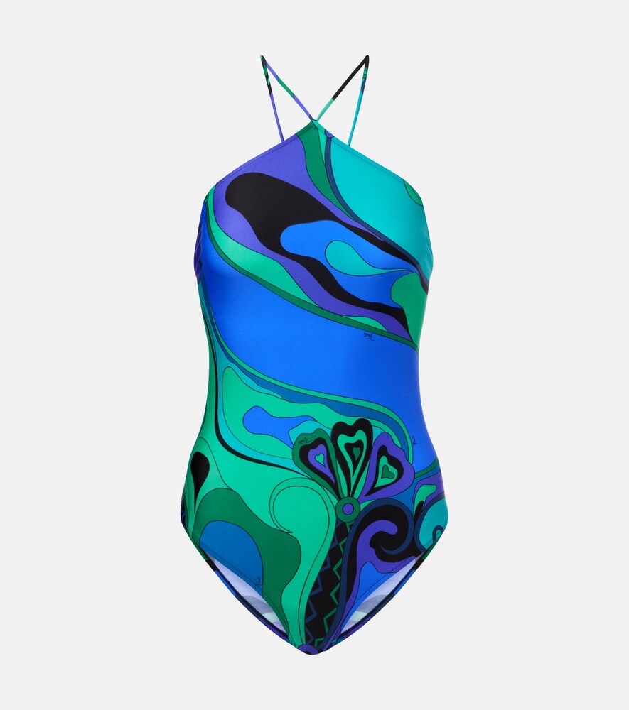 Orchidee Halterneck Swimsuit