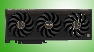 Asus ProArt RTX 5080 with wood effect finish