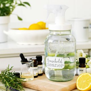 homemade household cleaning spray