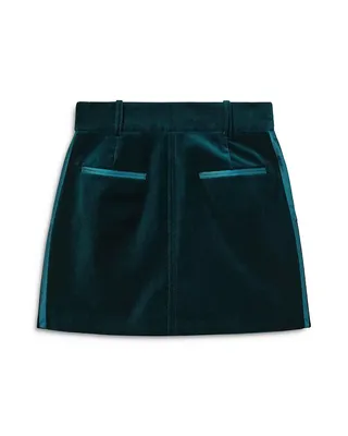 Parisa Velvet Mini Skirt