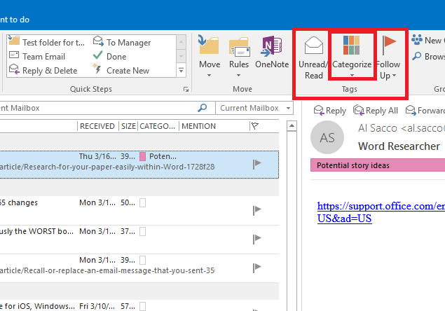 How To Use Outlook Categories To Manage Mountains Of Mail | Windows Central