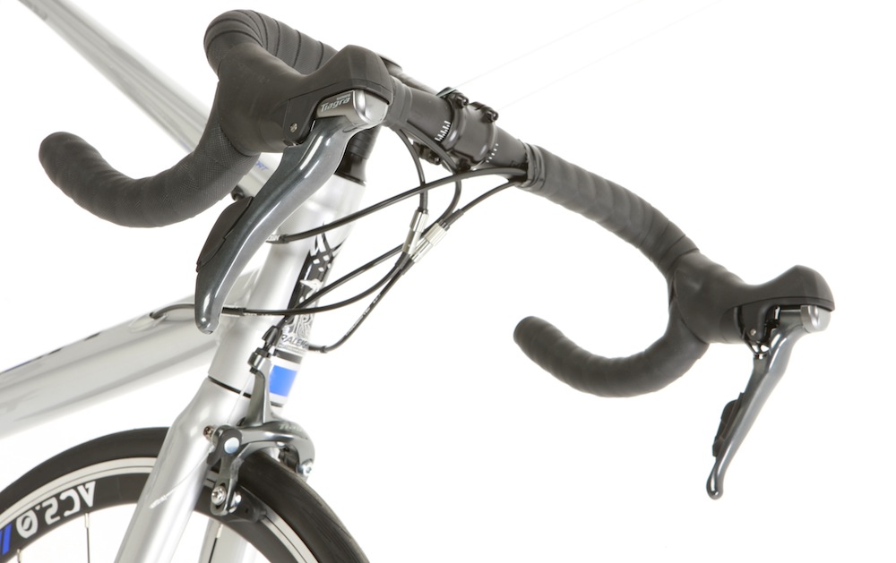 New Shimano Tiagra shifters lose the gear window and have under-tape cable routing