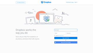 Dropbox's rough, hand-drawn render is light and playful, creating a personal connection that instills a sense of trust