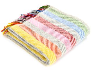 multicolour picnic blanket