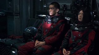 Chuxiao Qu in Liu Lang Di Qiu, or 'The Wandering Earth' (2019)