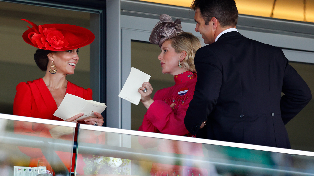 Catherine, Princess of Wales, Mel Baker and Oliver Baker (Godfather to Prince George of Wales)