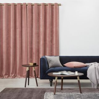 velvet curtain with curtains