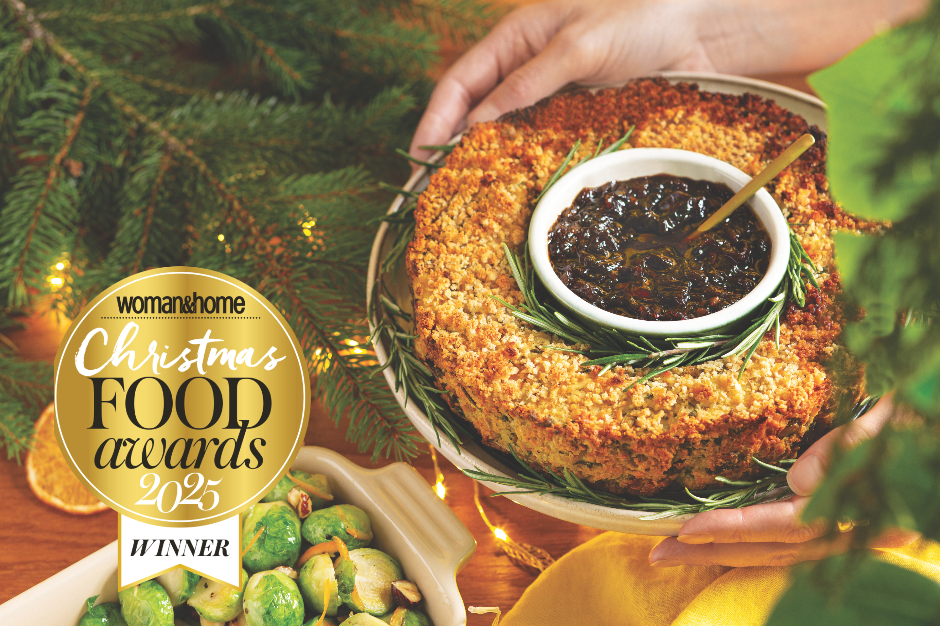 Organic Festive Cheese &amp;amp; Leek Wreath
