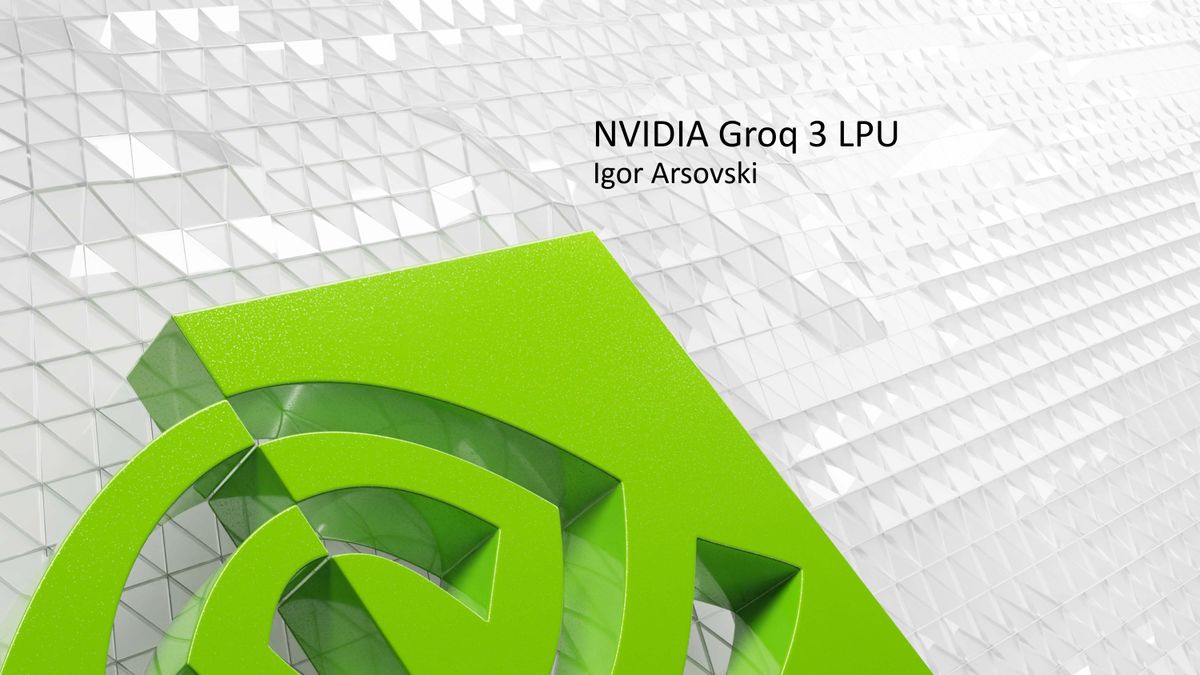 Nvidia Groq Hot Chips 2026 Presentation