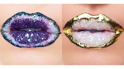 Geode Crystal Lips