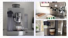 The De'Longhi Rivelia, Sage Espresso, and De'Longhi Primadonna