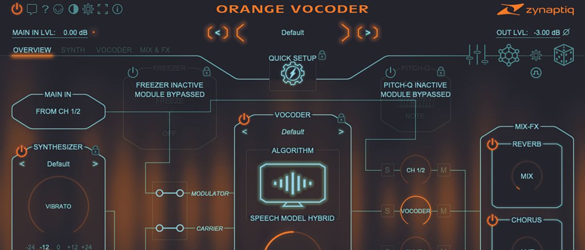 Zynaptiq Orange Vocoder IV