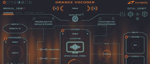 Zynaptiq Orange Vocoder IV
