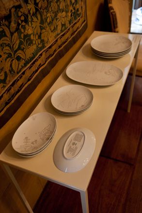 Dinner service for the dining room