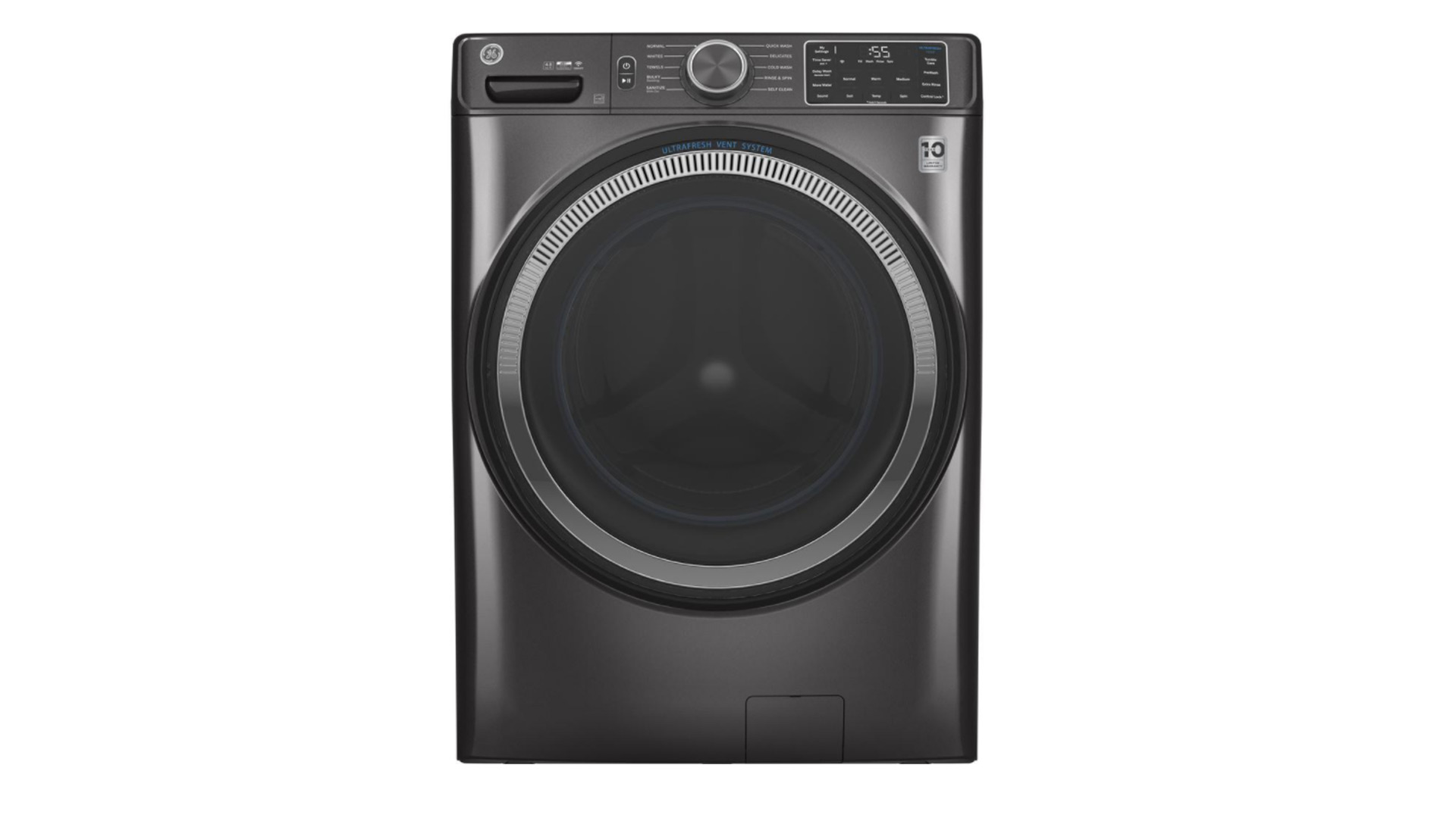 Best front load washers: GE GFW550SSNWW