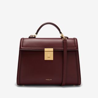 The Midi Paris | Burgundy Smooth | Demellier