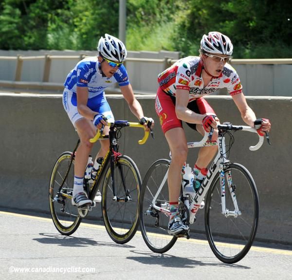 Will Routley (Jelly Belly cycling p/b Kenda) bridged up to the break quickly.