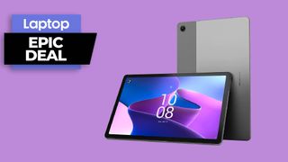 Lenovo Tab M10 Plus tablet front and back