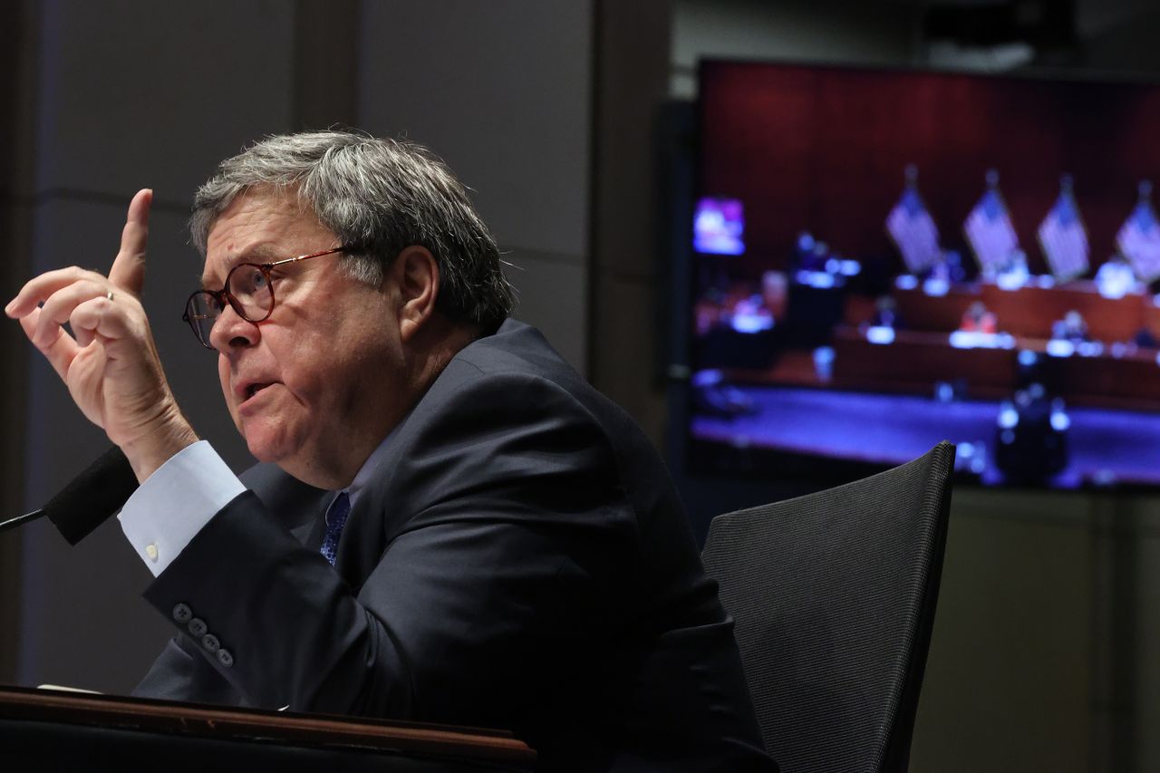 William Barr testifies