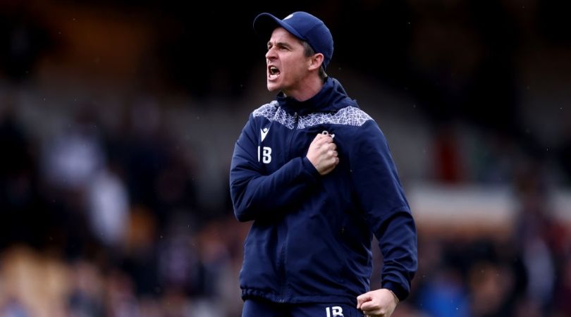 Joey Barton Bristol Rovers manager showing his warrior-like spirit