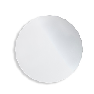 home bargains scalloped mirror