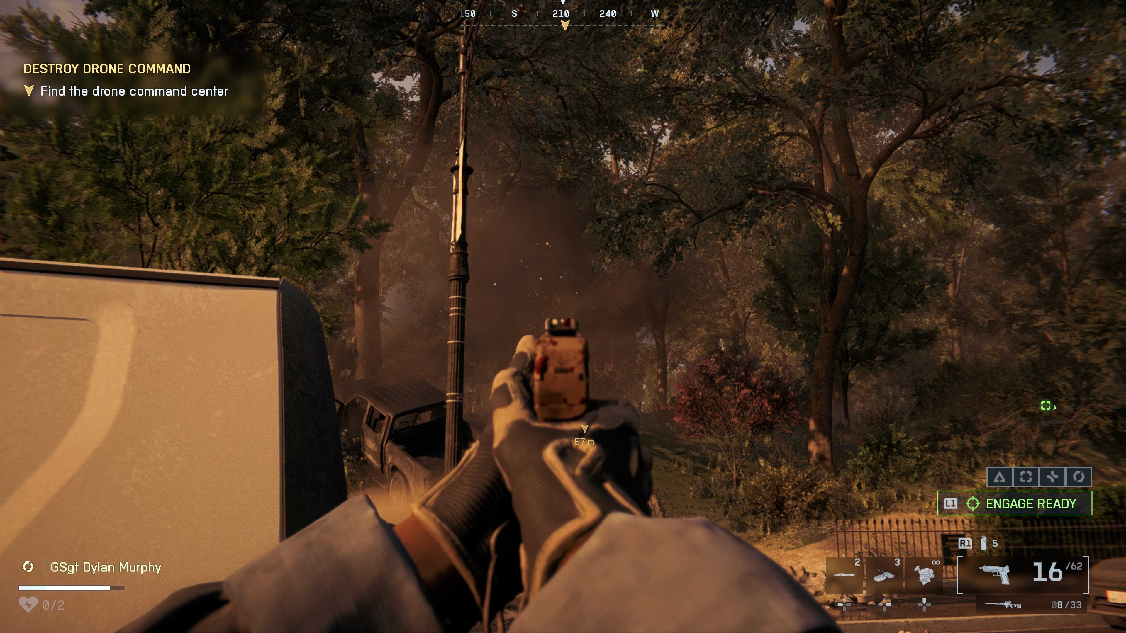 A Battlefield 6 gameplay screenshot taken on PS5.