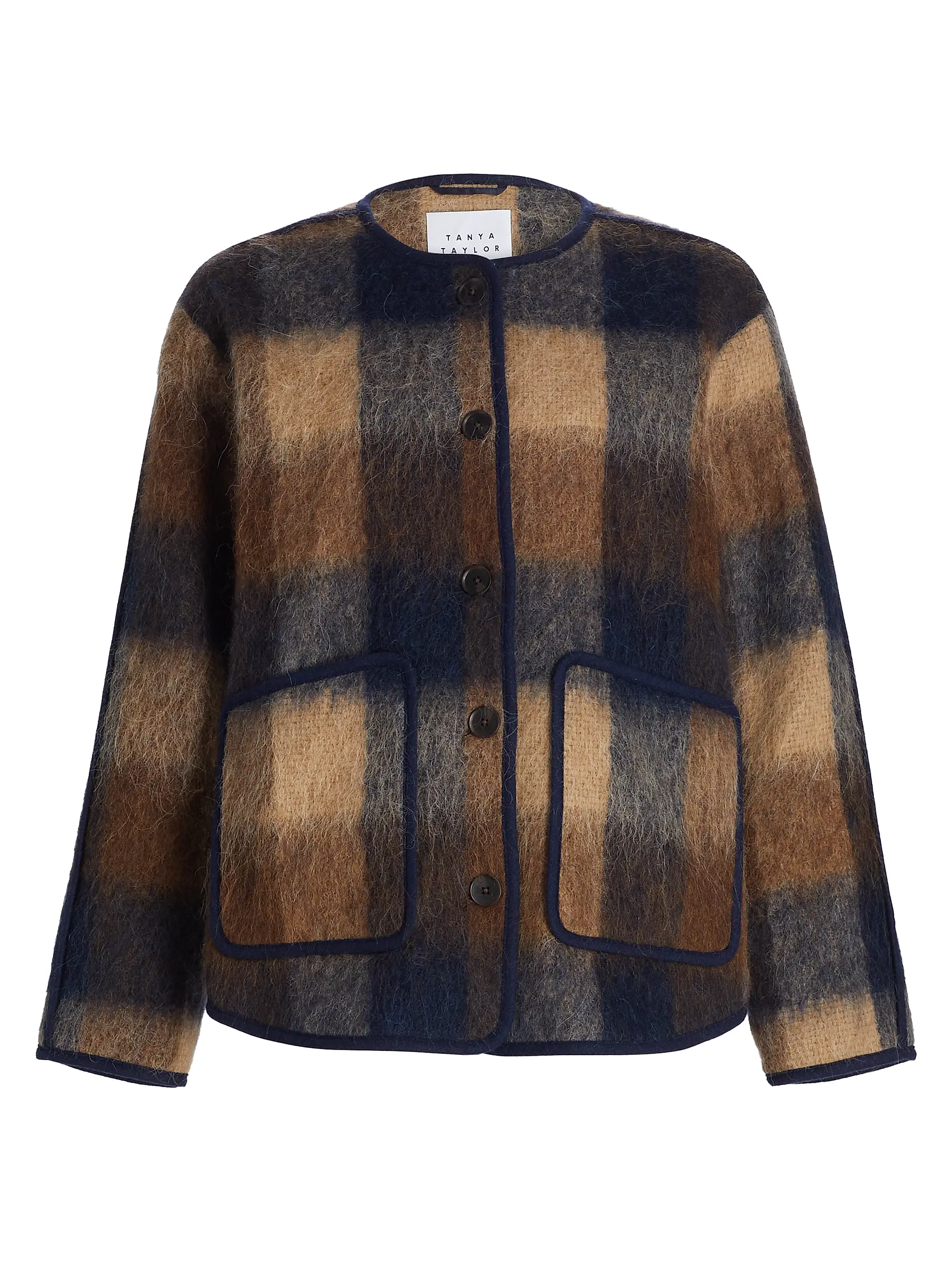 Janet Plaid Jacket