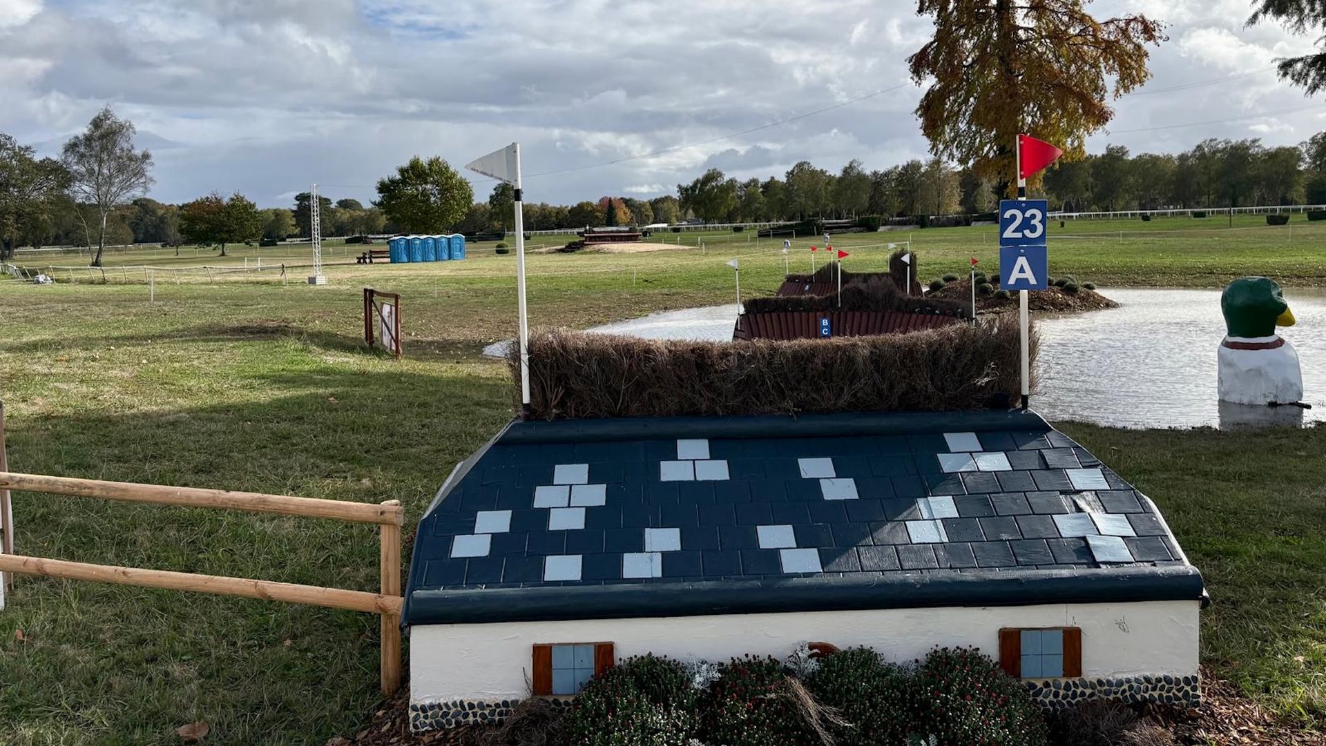 Pau horse trials 2026 cross-country fences