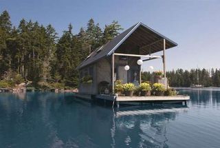 tiny house floating cabin