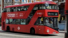 A photo of London bus.