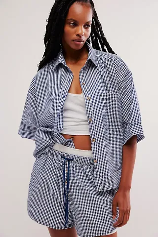 Checked Out Gingham Set