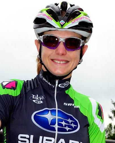 Heather Irmiger (Gary Fisher/Subaru) has already won one short track this season.