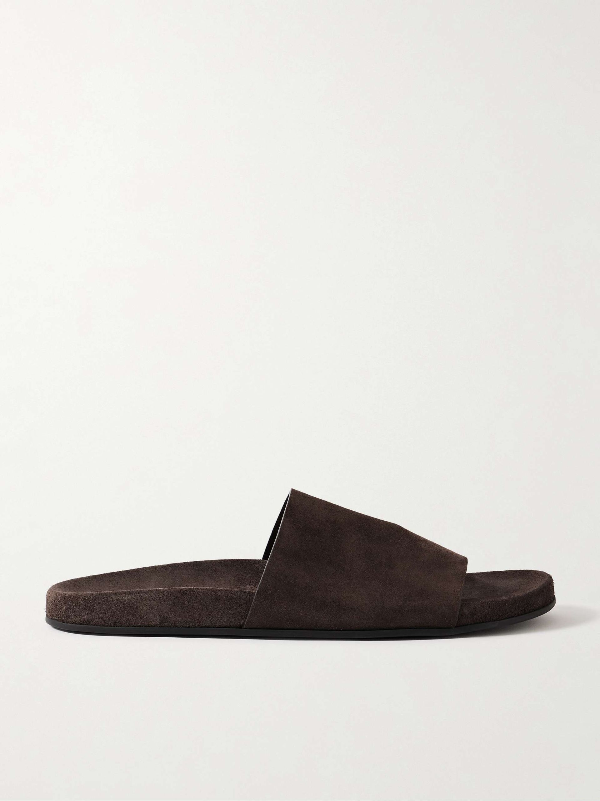 Hugh Suede Slides